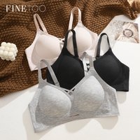 New Women's Seamless Push-up Breathable Bra Sexy Wire-free Hollow Out Underwear Comfortable Sports Bralette Without Steel Rings