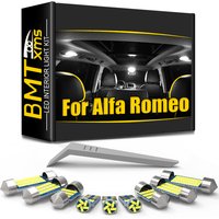 BMTxms Canbus LED Interior Lights For Alfa Romeo Giulietta Mito Brera GT Spider Giulia 4C Stelvio 147 156 159 166 1995-2018 2020