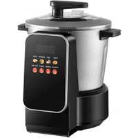 6L Multi-functional Fufu Maker, 4-in-1 Electric Food Mixer, Pre-set Electric Food Processorwith Pulse & Warm Function