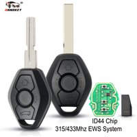 Dandkey For BMW EWS System 1 3 5 7 X series 7S X3 X5 Z3 Z4 E38 E39 E46 Remote Control Key 3 Button Circuit Board 315/433Mhz ID44