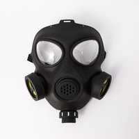 Halloween Props Resident Evil Sweating Anti-fog Double Wind Drum Gas Mask Real CS Field Mask