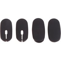 2pcs Oval Hole Rubber Stopper For Carbon Frame Bicycle Brake Cable Routing Dustproof Waterproof Black Bicycle Tools