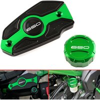 For Kawasaki Z650 RS Z 650 Ninja 650 VERSYS 650 2017-2024+ Motorcycle Accessories CNC Front Rear Brake Fluid Reservoir Cover
