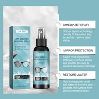 100ml Eye Glass Cleaners Spray 2-in-1 Eye Glass Cleaners & Lens Scratch Remover for Lenses Sunglasses Blue Light Glasses