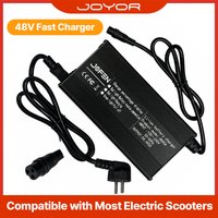 48V 5A Electric Scooter Charger 54.6V Lithium Battery Charger Fast Charging Power Adapter For E-bike Li-ion 100-240V EU US Plug