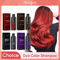 Instant Dye Shampoo DIY Hair Dye Natural Black Color Repair Gray White Hair Non-Irritating Hair Coloring Shampoo For Men Women
