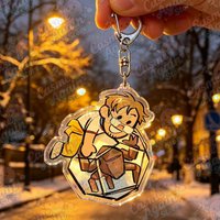 Grace Rocky Keychain Accessories Bag Game Keyrings Jewelry Manga Project Hail Mary Fans Gifts