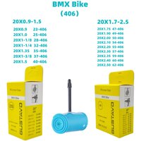 GUSTAVO TPU Tube BMX Bike Folding Bicycle Inner Tube 20X0.9-1.5/20X1.75-2.5 (406) 45mm 65mm Length French Valve