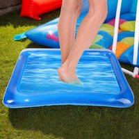 Pool Foot Bath for Ladder Inflatable Feet Rinse Tub Portable Foot Rinse Tub for Kids Teens Adults Homeowner Traveler Beach