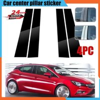 For Opel Astra K 2016-2019 car window decorative cover center film pillar B C pillar sticker automotive parts