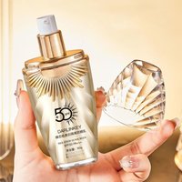 5 IN 1 Sunscreen SPF50 PA+++ with Radiance Booster and Makeup Base Daily Brightening Protection for All Skin Types