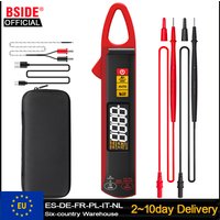 BSIDE UX2 Digitales Zangenmessgerät 10mA 200A Amperemeter Zange True RMS DC AC Strom Auto-Reparatur Elektrischer Temperaturtester Multimeter