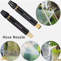 Black KingKong Direct Spray Car Wash Water Gun Household Car High Pressure Plastic Water Gun Nozzle Copper Plated Black Gun Head
