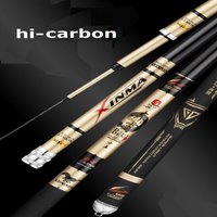 ZZ378 Xinma Best Hi - Carbon 28 28+ or 19 Hard Fishing Rod Superhard 8 Layers Carbonfiber Total 2 Tips 19 Hard Safe Load 3500g