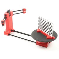 HE3D 3d Scanner DIY Kit, Red Injection Molding Plastics,Laser-C270 Webcam Reprap Open Source 3d Scanner For 3d Printer