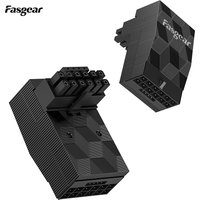 Fasgear (12+4)16pin 600W Power Adapter 12VHPWR PCI-e 5.0 Compatible for GeForce RTX 3090Ti 4070Ti 4080 4090 5090 Graphic Card