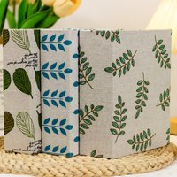 Boho Style Linen Photo Album, Holds 100 pcs of 4*6 inch photos,Cute Printed Fabric Cover, Perfect Keepsake for Cherished Moments