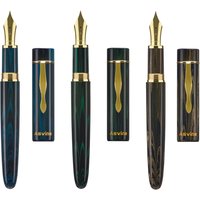 Asvine C2000 Ebonite Fountain Pen NO.8 EF/F/M/Stub 1.1 Nib, Germany Cumberland Handcraft Large Size Writing Pen