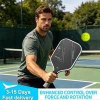 2025 Perseus Ben Johns Pickleball Paddle 16MM T700 Carbon Fiber USAPA Approved with Honeycomb Core for Professional Power & Spin