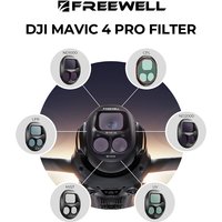 Freewell Single Filters for DJI Mavic 4 Pro, CPL, UV, LPR, ND1000, ND2000, Glow Mist 1/4 Filter Camera Photography Accessories