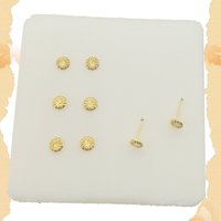 Vintage Sun Patterned Piercing Nose Stud 925 Sterling Silver Anti Allergy Nose Stud Versatile Women Jewelry For Daily Commuting