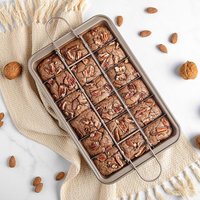 Moule à gâteau carré antiadhésif, 1 pièce, ustensile de cuisine idéal pour brownie, chocolat, dessert