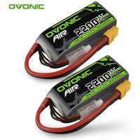 Original OVONIC 2200mAh 35C 11.1V Lipo Battery For RC Helicopter Quadcopter FPV Racing Drone Parts With XT60 Plug Battery
