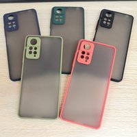 Skin Feel Matte Hard Case On For Xiaomi Redmi Note 11 Pro 4g 5g Note 11 11s 2022 Global Shockproof Soft Silicone Back Cover