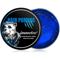 Men's Perfumed Hair Wax Strong Hold Edge Control Natural Volume Water-Based Non-Greasy Frizz-Free Flyaway Hair Daily Styling Cre