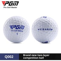 30pcs/pack PGM Q002-4 Golf Competition Ball Double Layer Practice Ball Brand New Ball Wear resistant Outdoor