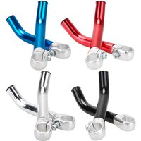 AliExpress NONE 1Pair Bicycle Guards Aluminum Alloy Small Auxiliary Handlebar Bar Ends Horn Shape Multiple Colors Bike Handlebars Bicycle Parts