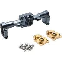 Metal upgrade modification CNC process rear axle housing For FMS 1/24 Xiaoqi FCX24 remote control car spare parts