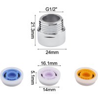 1pc Shower Accessories Shower Flow Reducer Limiter Set Water Saving 4, 6, 9 L/Min Hose Restrictor Gasket Bathroom Accessories