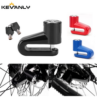 1x Security Ant-Theft Bike Anti Theft Lock Bike Accessories for Motorcycle Bicycle Disc Brake Lock Protection Bicycle Accessorie