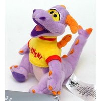 2020 Disney Parks Exclusive Epcot Mini Figment Shoulder Pal Magnet Plush