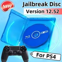 Jailbreak Disc New Version 12.52 For PS4 Jailbreak Gold Disc 12.52 Latest Firmware Supported Bootable Eject Payload Homebrew Bac