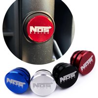 jdm NOSracing Car Cigarette Lighter Dustproof Plug Cover Accessories No Smoking Fire Missile Button Cap