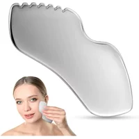 Professional Steel Massager, Deep Tissue Gua Sha Tool for Neck Shoulder Body, Relieve Muscle Tension & Pain, Home Use