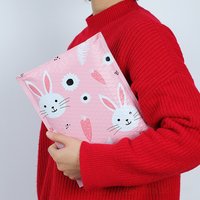 10PCS Nette Cartoon Bunny Express Blase Tasche Verdickte Verpackung Tasche Verpackung Tasche Mini Lkw Selbst-Kleber Umschlag Tasche