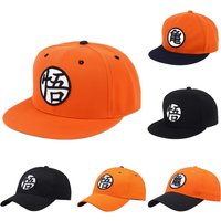 Hot Sale High Quality Anime Dragon Ball Goku Baseball Cap Embroidery For Men Women Hip Hop Dad Bone Casual Garros Snapback Hat