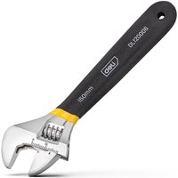 6/8/10/12 Inch Universal Spanner - Anti-Slip Rubber Grip Adjustable Wrench for Car Repair, Plumbing&Industrial Maintenance