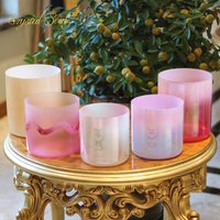 Crystal Soul 2026 New Matching Harmony Sound Crystal Singing Bowl Set Sound Healing