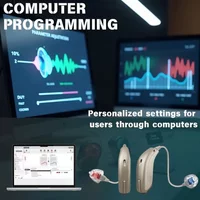 Oticon Jet 1 & Jet 2 miniRITE 48-Channel Hearing Aids | Bluetooth Streaming 312 Battery for Seniors & Adults