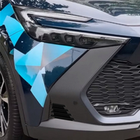 A04E-Car Spoiler Canards Front Bumper Lip Splitter For Toyota CHR C-HR 2024 European Version Exterior Accessories