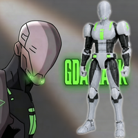 Legend13 3D Printed Invincible GDA Mark Action Figure T13 3D Printed Anime Model Multi-Jointed Poseable Collectible Toy Gift