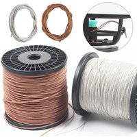 1Pcs New 1 Meter Speaker Lead Wire Copper 8/12/16/24/28/32 Strands Braided Copper Wire Repair Speaker Cable Speaker Accessories