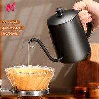 600ml Glass Coffee Pot With Filter Drip Brewing Hot Brewer Coffee Kettle Cloud Shaped Kettle Coffee Brewer Utensils Teapot