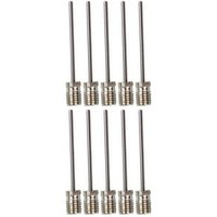 AliExpress NONE 10/60pcs Sport Ball Inflating Pump Needle For Football Basketball Soccer Inflatable Air Valve Adaptor Stainless Steel Pump Pin