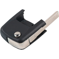 Square Flip Remote Key Head Blank Chip Shell for VOLKSWAGEN VW Jetta Touareg Passat Bora HU66 Blade
