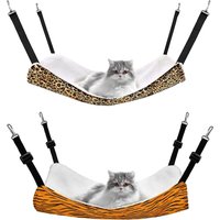 Pet winter cage hammock cat hammock double-sided available soft flannel fabric suitable for cats and rabbits